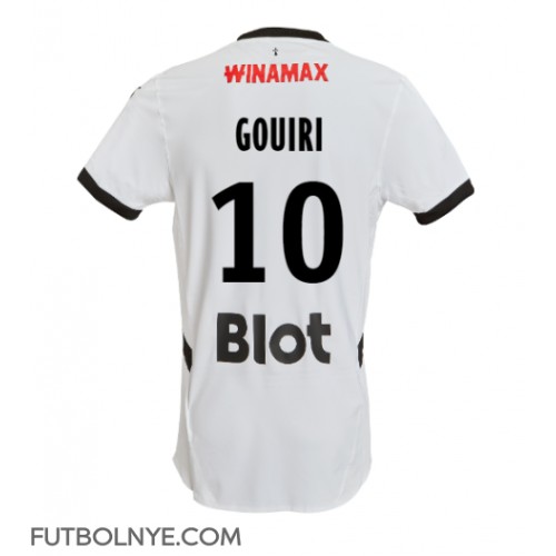 Camiseta Stade Rennais Amine Gouiri #10 Visitante Equipación 2024-25 manga corta